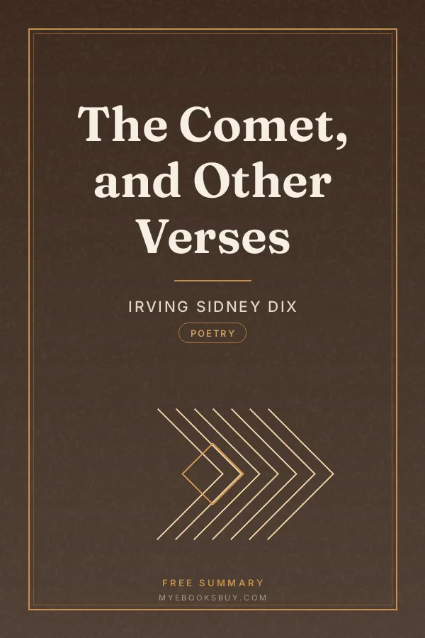 Cover of The Comet, and Other Verses