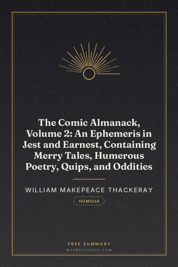 Cover of The Comic Almanack, Volume 2: An Ephemeris in Jest and Earnest, Containing Merry Tales, Humerous Poetry, Quips, and Oddities