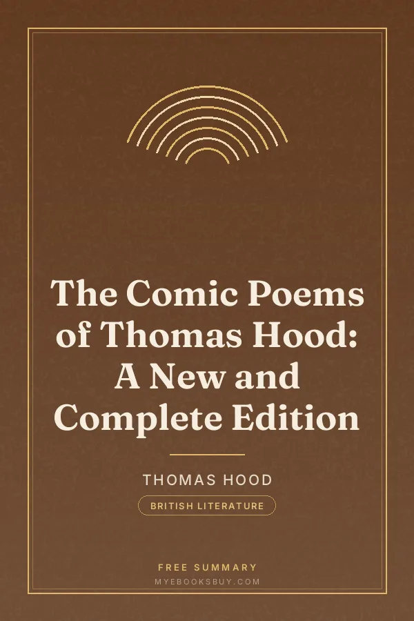 Cover of The Comic Poems of Thomas Hood: A New and Complete Edition