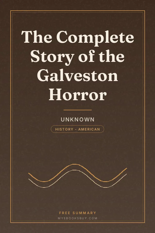 Cover of The Complete Story of the Galveston Horror