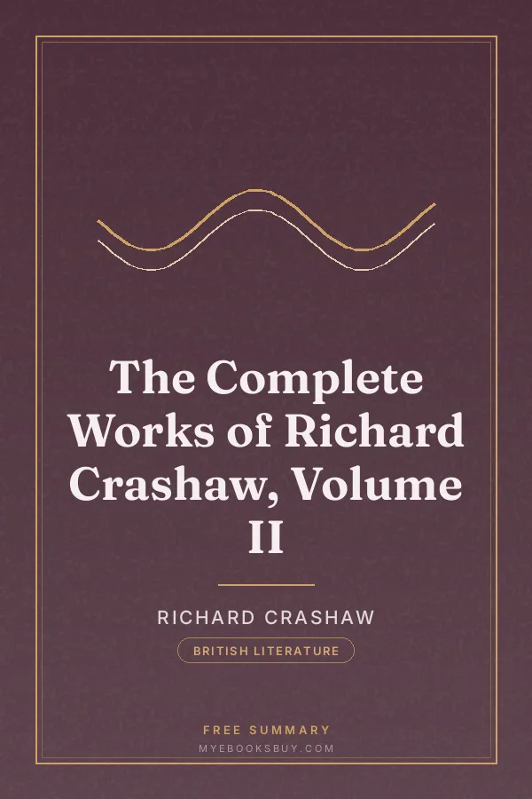 Cover of The Complete Works of Richard Crashaw, Volume II