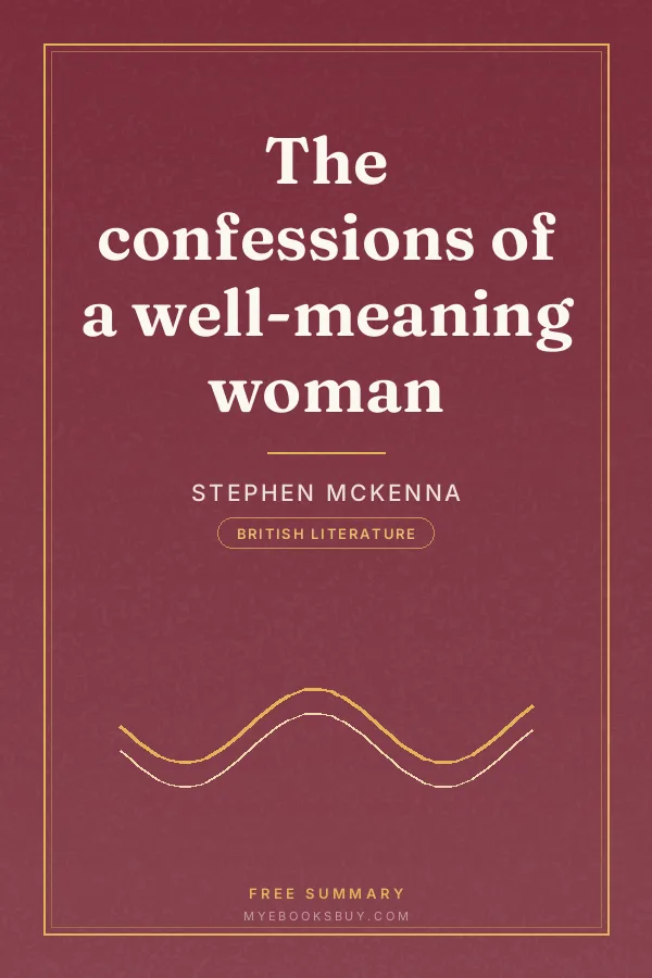 Cover of The confessions of a well-meaning woman