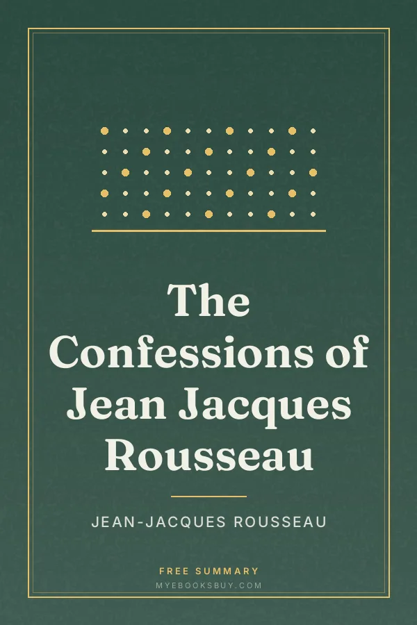 Cover of The Confessions of Jean Jacques Rousseau