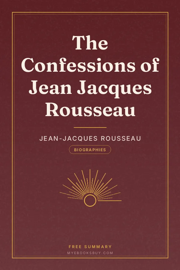 Cover of The Confessions of Jean Jacques Rousseau
