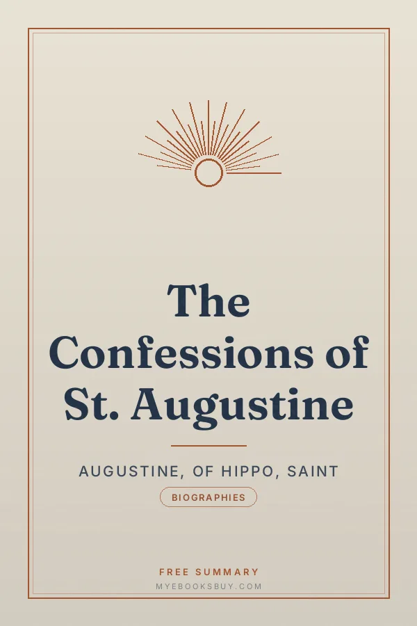 Cover of The Confessions of St. Augustine