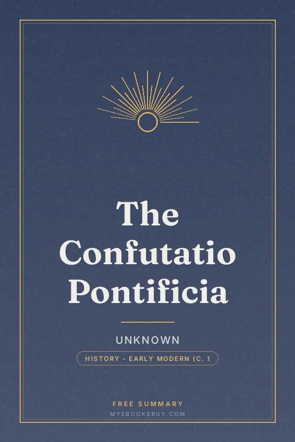 Cover of The Confutatio Pontificia