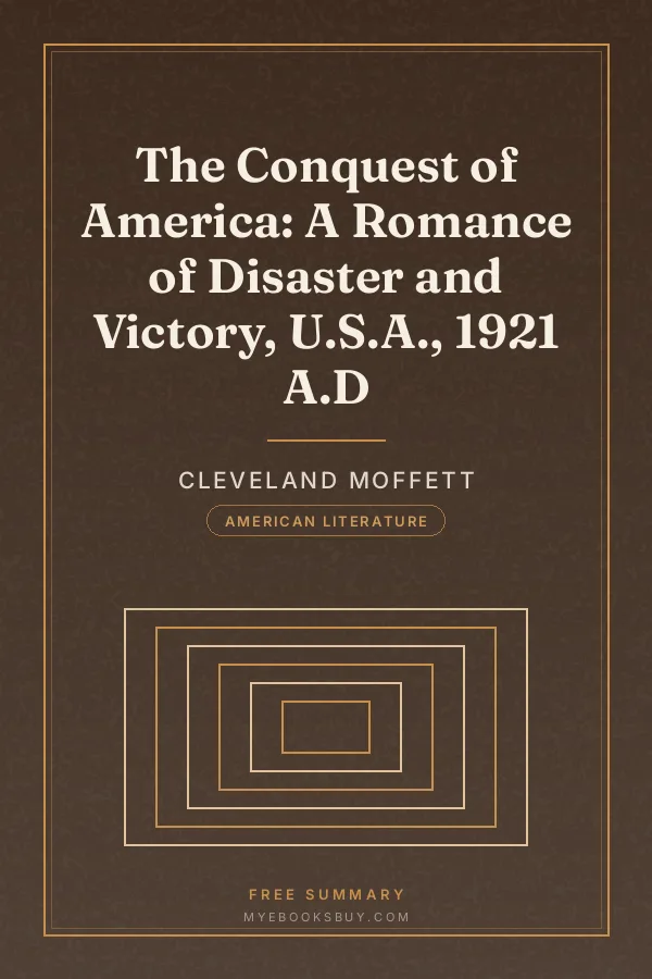 Cover of The Conquest of America: A Romance of Disaster and Victory, U.S.A., 1921 A.D