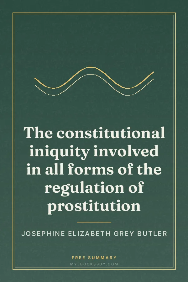 Cover of The constitutional iniquity involved in all forms of the regulation of prostitution