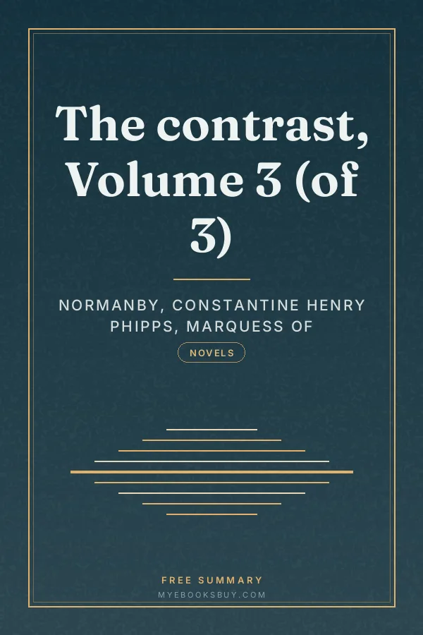Cover of The contrast, Volume 3 (of 3)