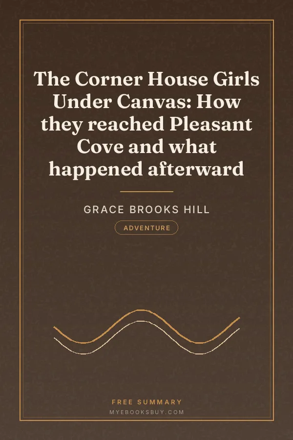 Cover of The Corner House Girls Under Canvas: How they reached Pleasant Cove and what happened afterward