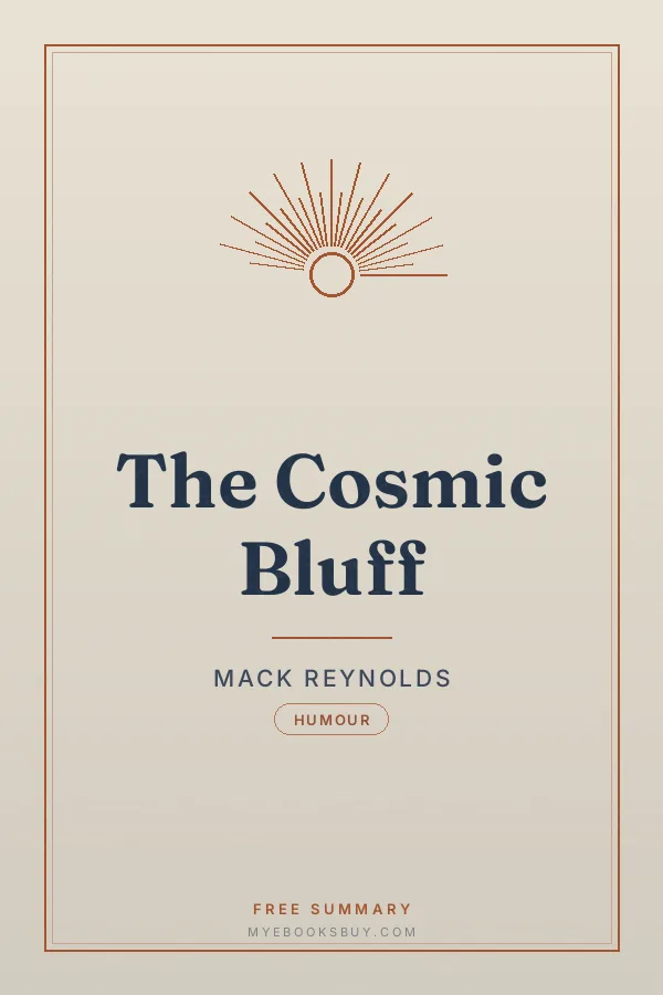 Cover of The Cosmic Bluff