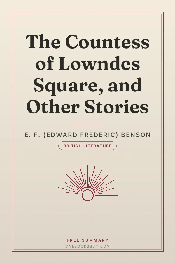 Cover of The Countess of Lowndes Square, and Other Stories