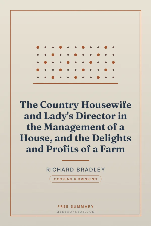 Cover of The Country Housewife and Lady's Director in the Management of a House, and the Delights and Profits of a Farm