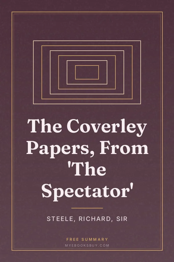 Cover of The Coverley Papers, From 'The Spectator'