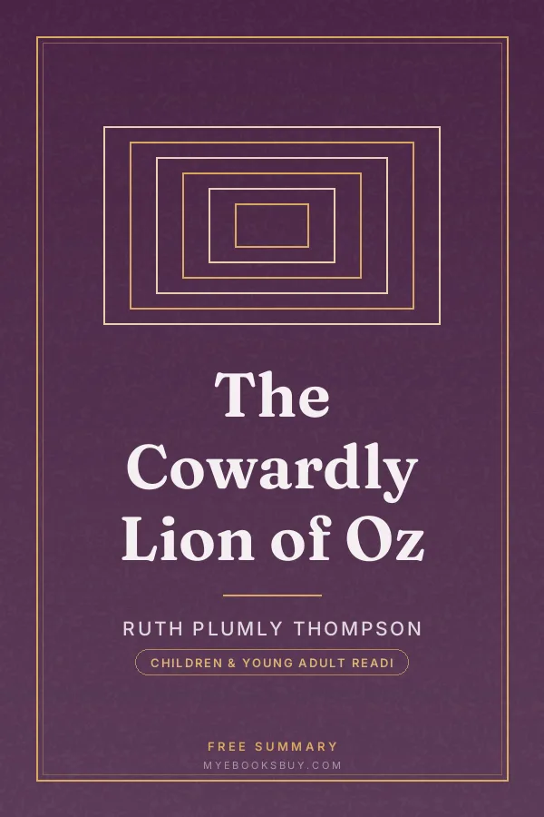 Cover of The Cowardly Lion of Oz