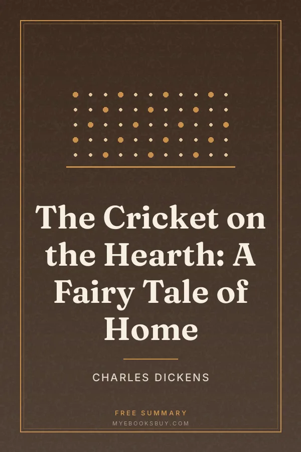 Cover of The Cricket on the Hearth: A Fairy Tale of Home