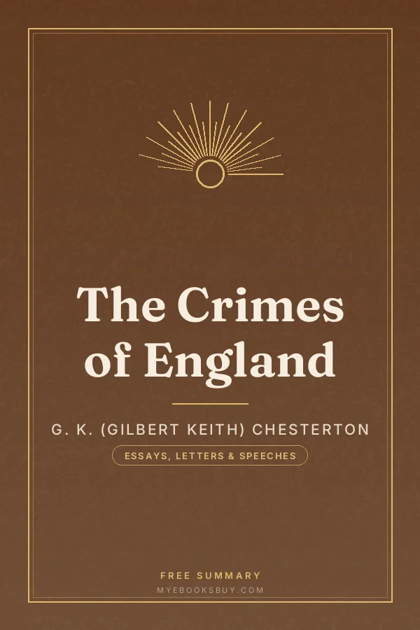 Cover of The Crimes of England