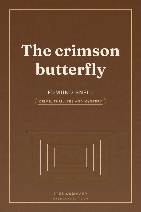 Cover of The crimson butterfly