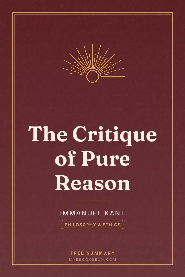 Cover of The Critique of Pure Reason