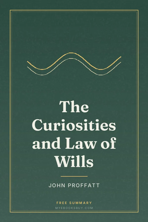Cover of The Curiosities and Law of Wills