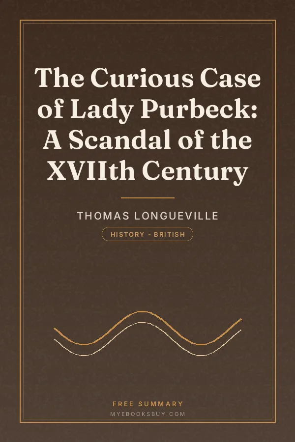 Cover of The Curious Case of Lady Purbeck: A Scandal of the XVIIth Century