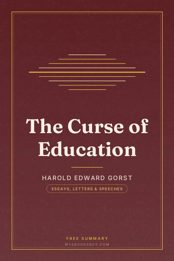 Cover of The Curse of Education