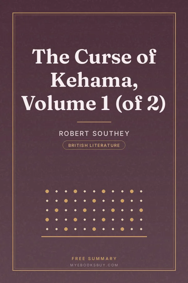 Cover of The Curse of Kehama, Volume 1 (of 2)