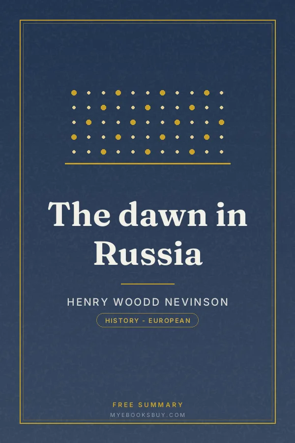 Cover of The dawn in Russia