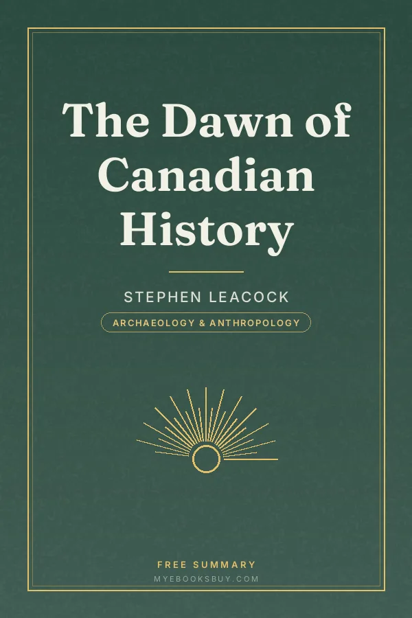 Cover of The Dawn of Canadian History
