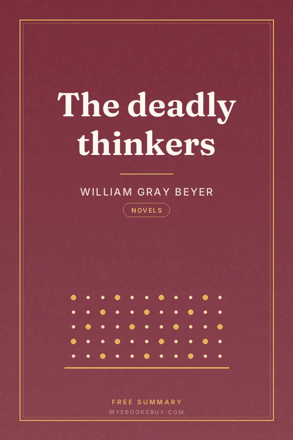 Cover of The deadly thinkers