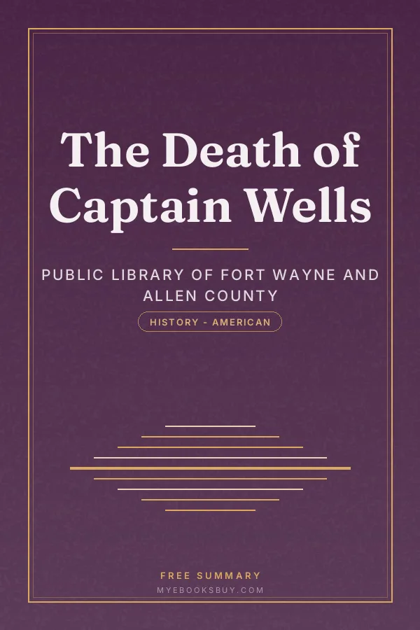 Cover of The Death of Captain Wells