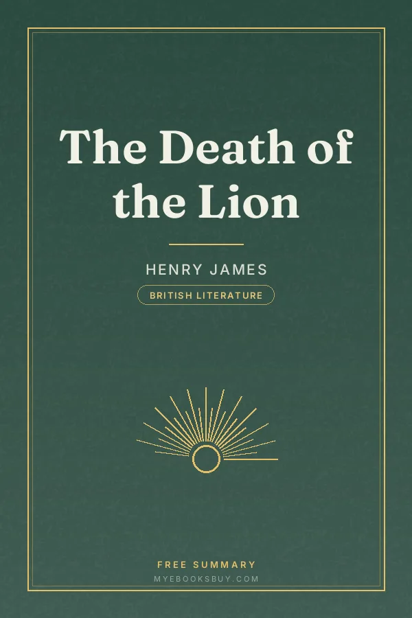 Cover of The Death of the Lion