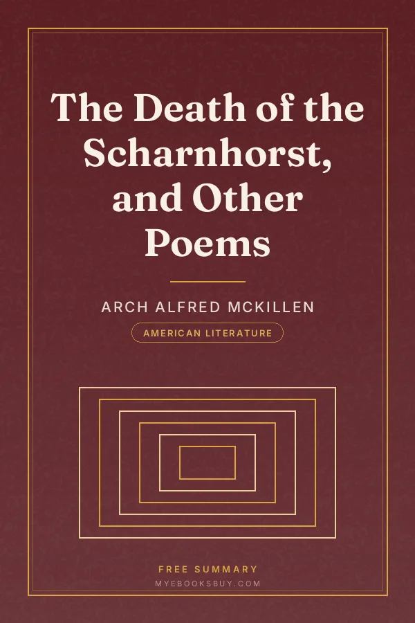 Cover of The Death of the Scharnhorst, and Other Poems