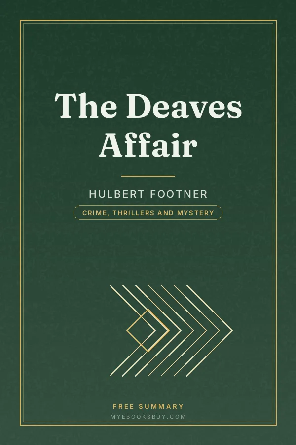 Cover of The Deaves Affair