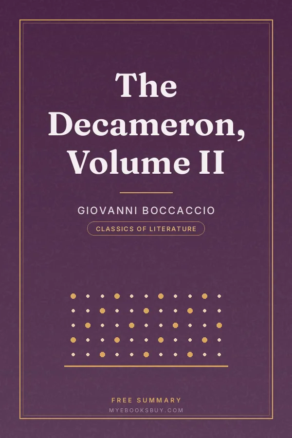 Cover of The Decameron, Volume II