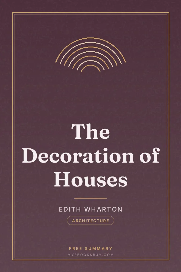 Cover of The Decoration of Houses