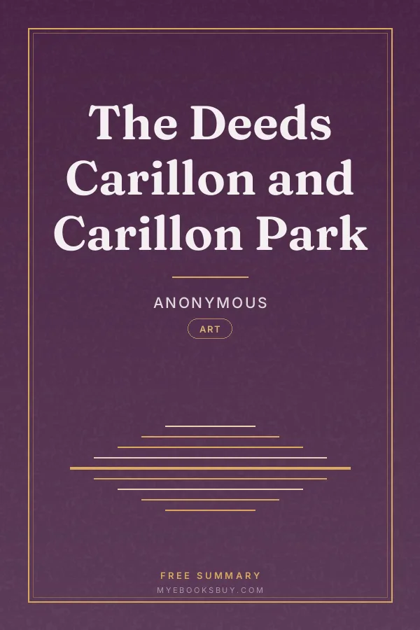 Cover of The Deeds Carillon and Carillon Park