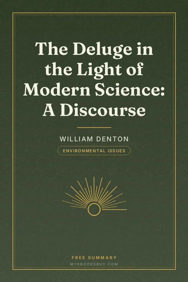 Cover of The Deluge in the Light of Modern Science: A Discourse