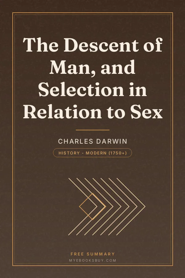 Cover of The Descent of Man, and Selection in Relation to Sex