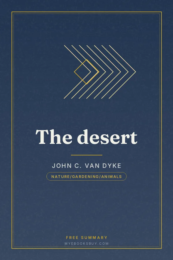 Cover of The desert