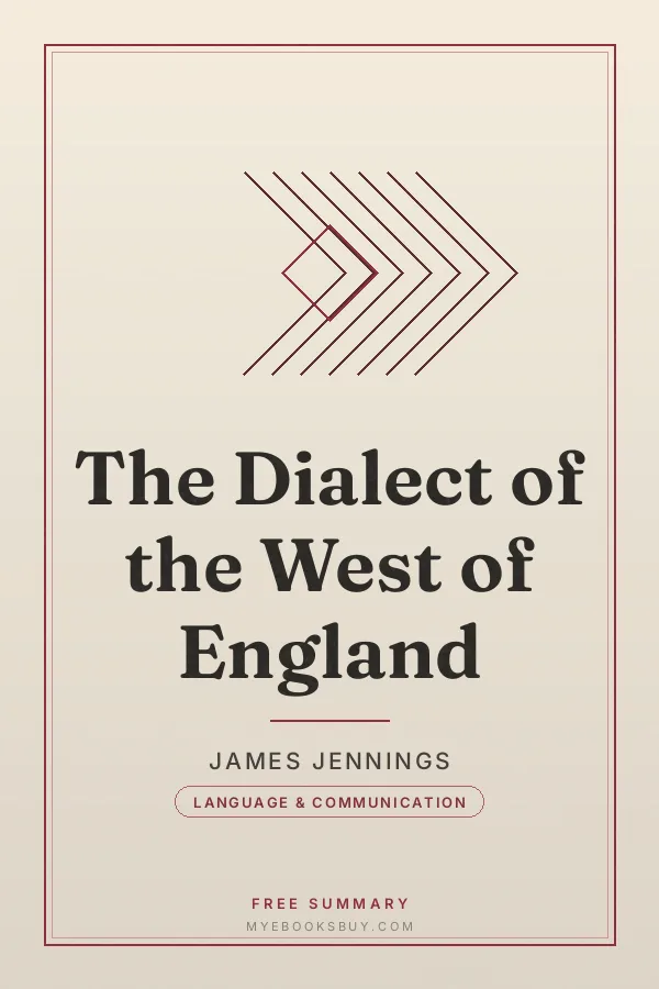 Cover of The Dialect of the West of England