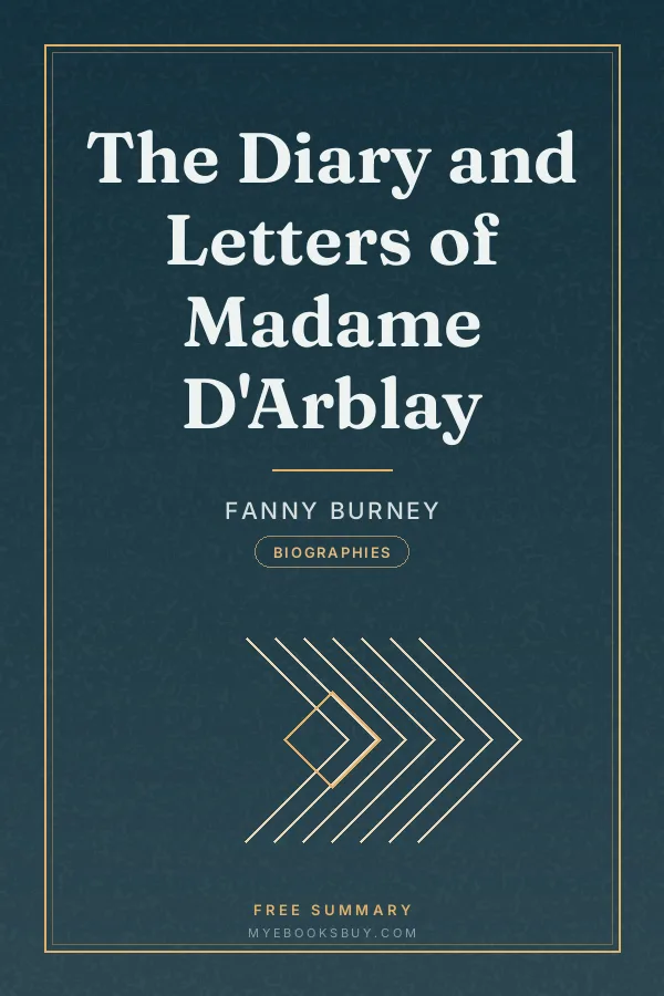 Cover of The Diary and Letters of Madame D'Arblay