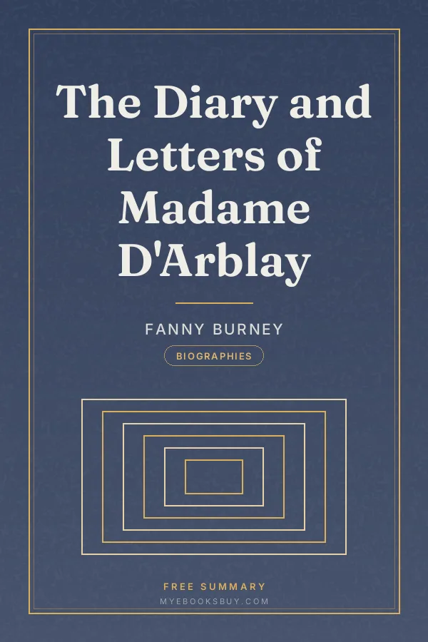 Cover of The Diary and Letters of Madame D'Arblay
