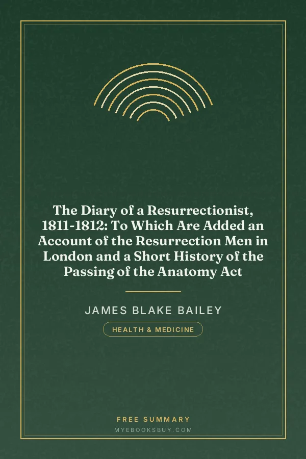 Cover of The Diary of a Resurrectionist, 1811-1812: To Which Are Added an Account of the Resurrection Men in London and a Short History of the Passing of the Anatomy Act