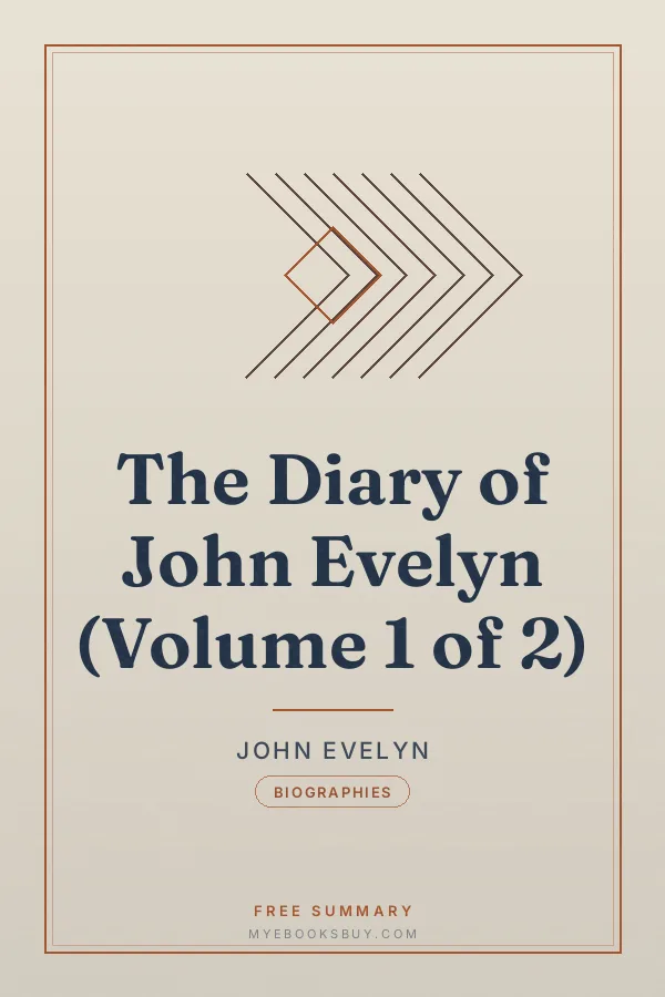 Cover of The Diary of John Evelyn (Volume 1 of 2)