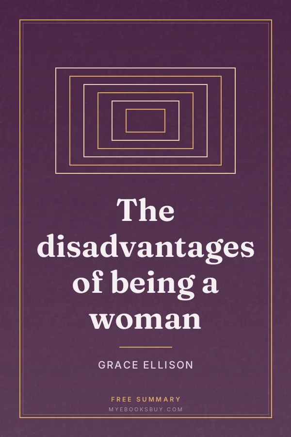Cover of The disadvantages of being a woman
