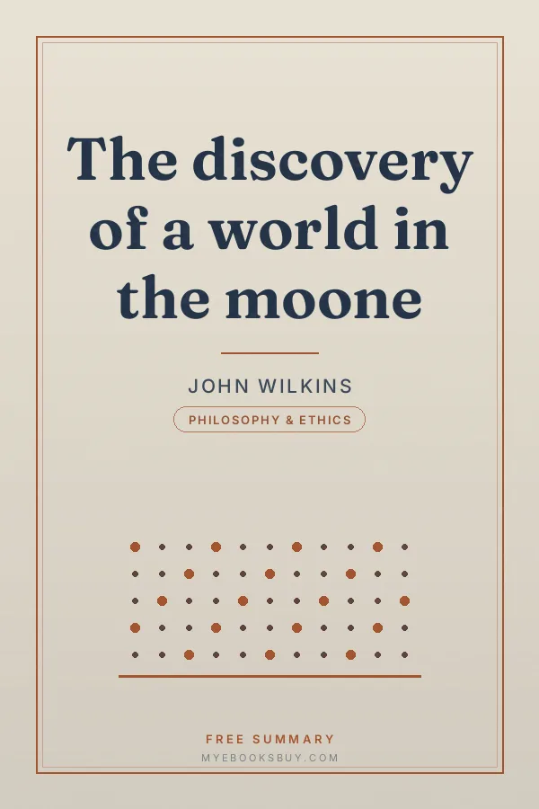Cover of The discovery of a world in the moone