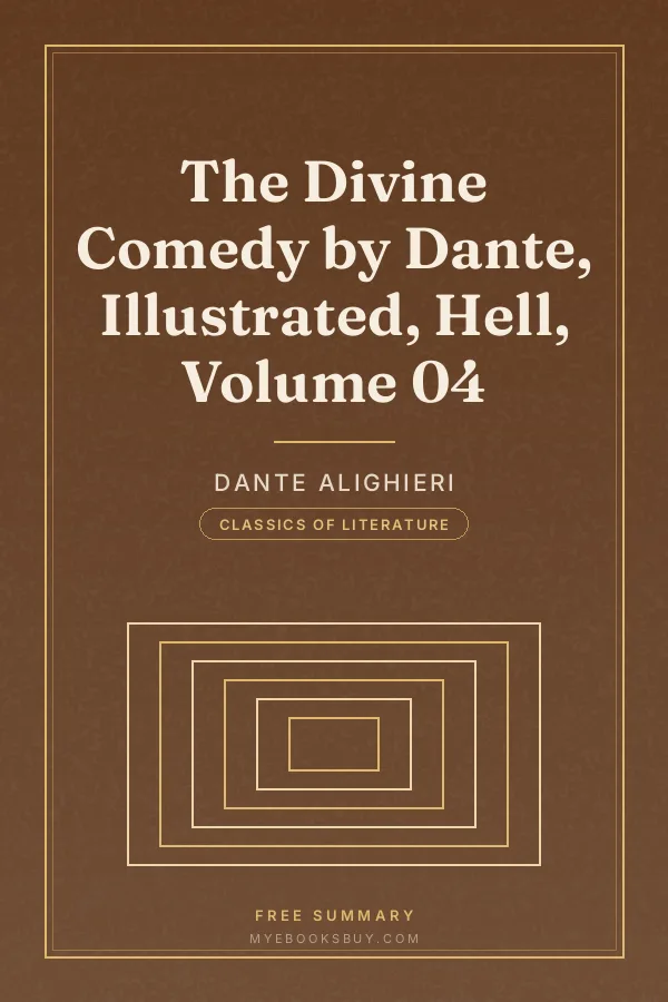 Cover of The Divine Comedy by Dante, Illustrated, Hell, Volume 04