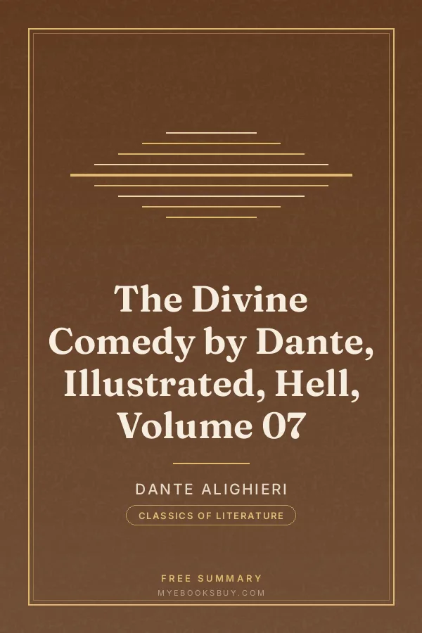 Cover of The Divine Comedy by Dante, Illustrated, Hell, Volume 07