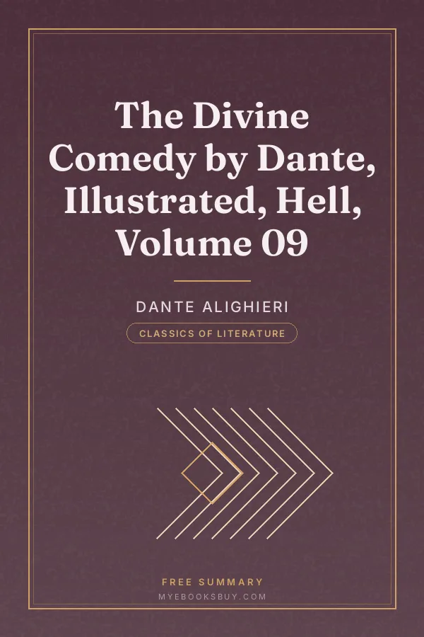 Cover of The Divine Comedy by Dante, Illustrated, Hell, Volume 09